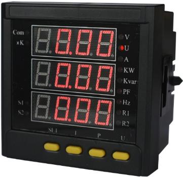 三相電力參數(shù)測(cè)量?jī)x(多功能電力儀表)